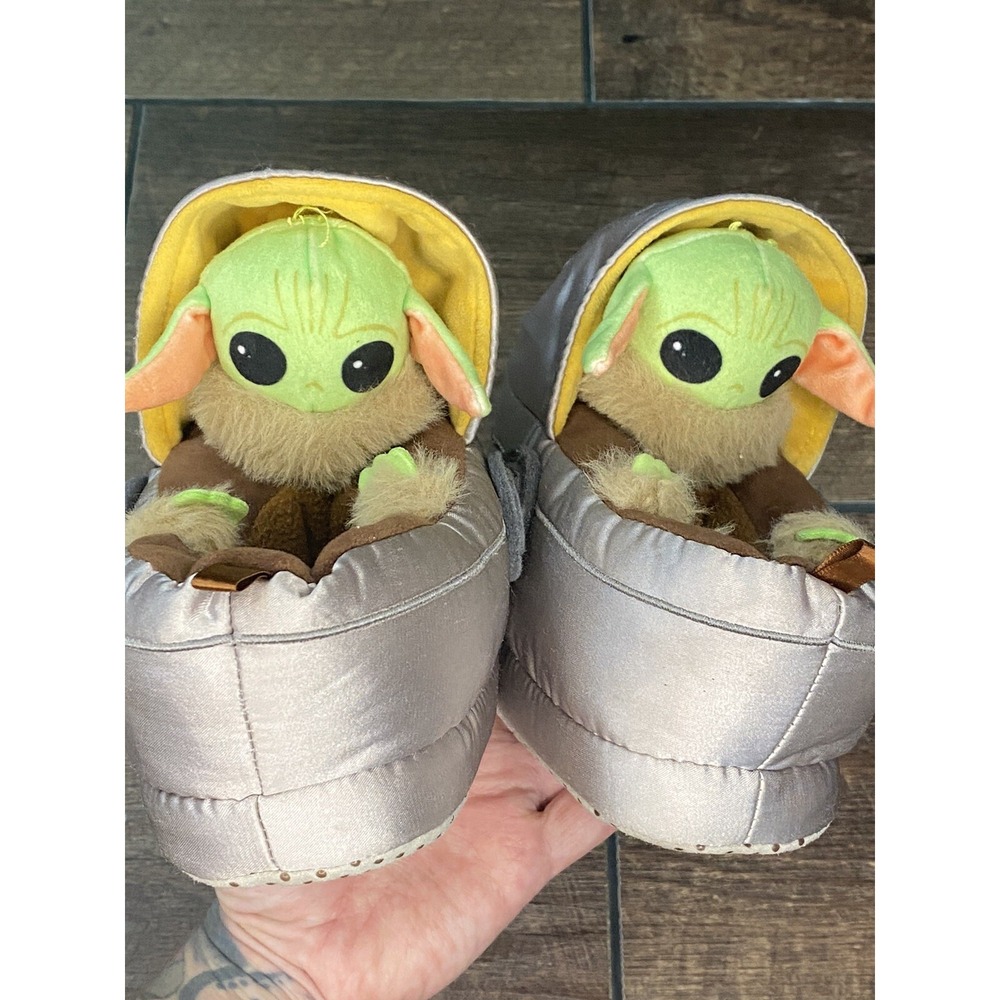 Baby Gap Star Wars Grogu The Child Baby Yoda Toddler Slippers Size S Star Wars